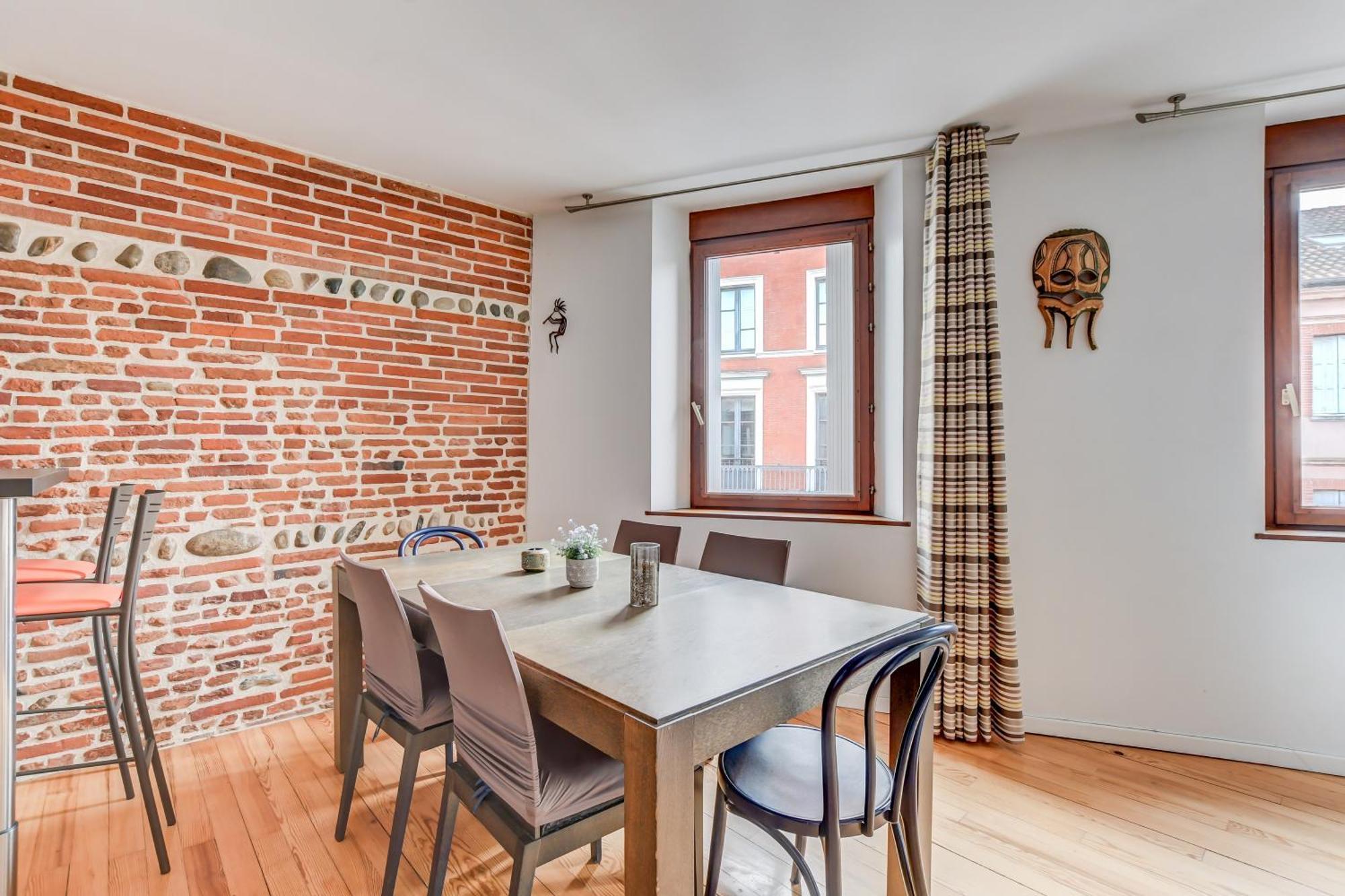 Duplex Tolosa - Pont-Neuf, Dome De La Grave, 2 Bdrs 85M2, Ac, Free Private Car Park - T3 85M2 Avec Clim, Parking Prive Gratuit Eksteriør billede