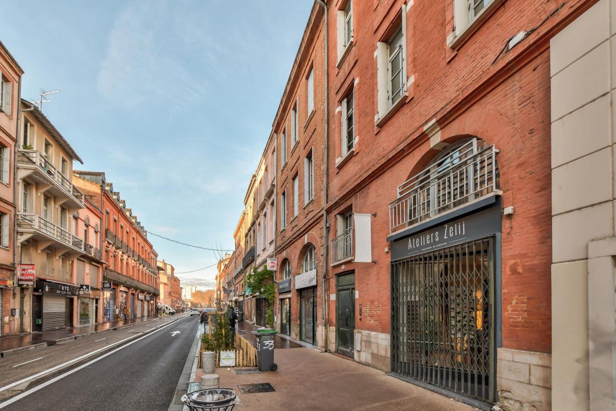 Duplex Tolosa - Pont-Neuf, Dome De La Grave, 2 Bdrs 85M2, Ac, Free Private Car Park - T3 85M2 Avec Clim, Parking Prive Gratuit Eksteriør billede