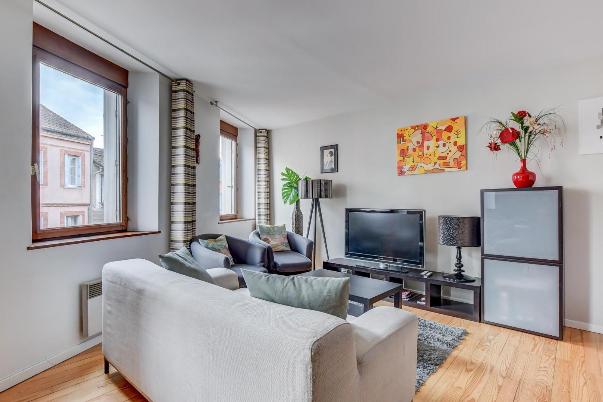 Duplex Tolosa - Pont-Neuf, Dome De La Grave, 2 Bdrs 85M2, Ac, Free Private Car Park - T3 85M2 Avec Clim, Parking Prive Gratuit Eksteriør billede